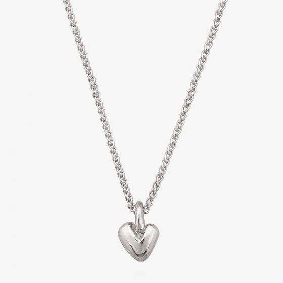 Scarlett Sweetheart Silver Heart Necklace N1092