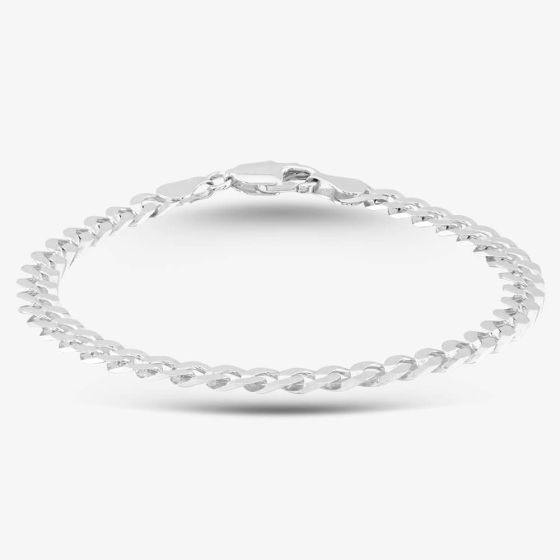 Sterling Silver 20cm Square Curb Chain 8.23.7013