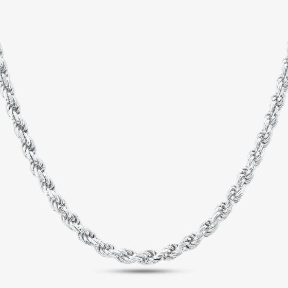 Silver Rope Chain SDCR-430-AG