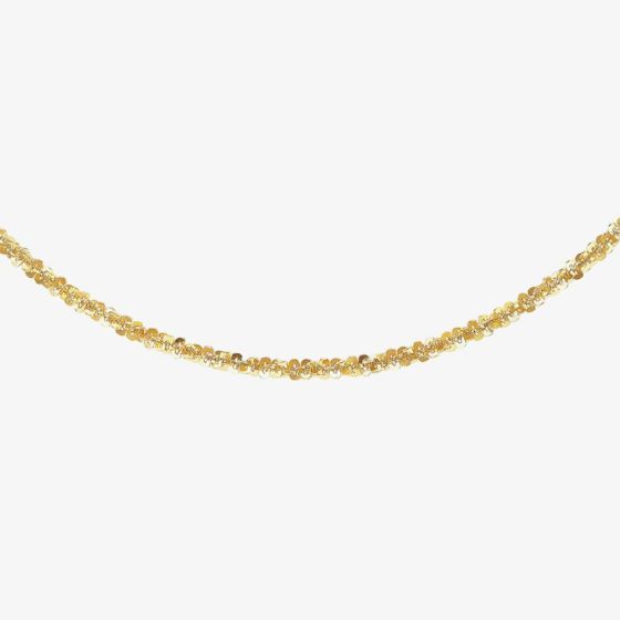 LUXE Silver Gold Plated Tocalle Necklace 8.19.7794