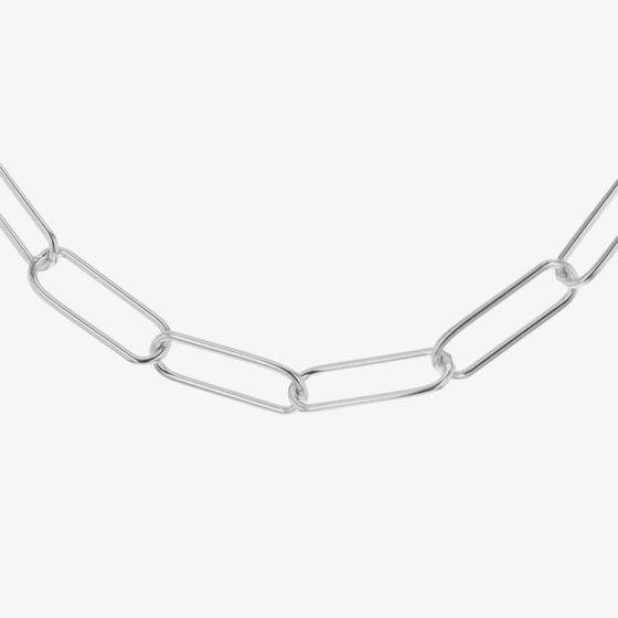 Sterling Silver 18 Inch Paper Link Chain 8.19.9194