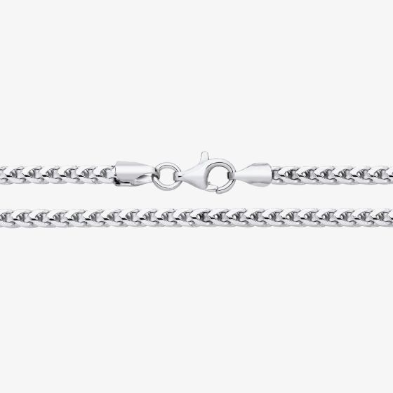 Sterling Silver 24 Inch Franco Chain S1036-24