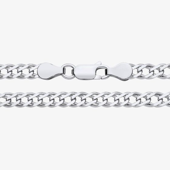 Sterling Silver 22 Inch Double Curb Chain S1120-22