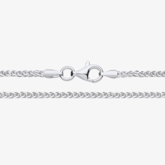 Sterling Silver 20 Inch Spiga Chain S1136-20