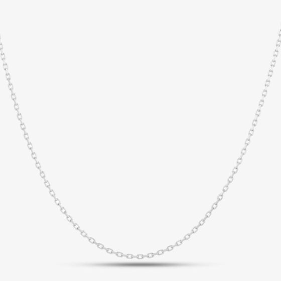 Sterling Silver 18 Inch Curb Chain CA4DC040/0.45