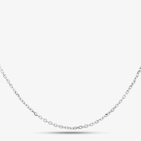 Silver 20 Inch Fancy Necklace CA4DC040/0.50