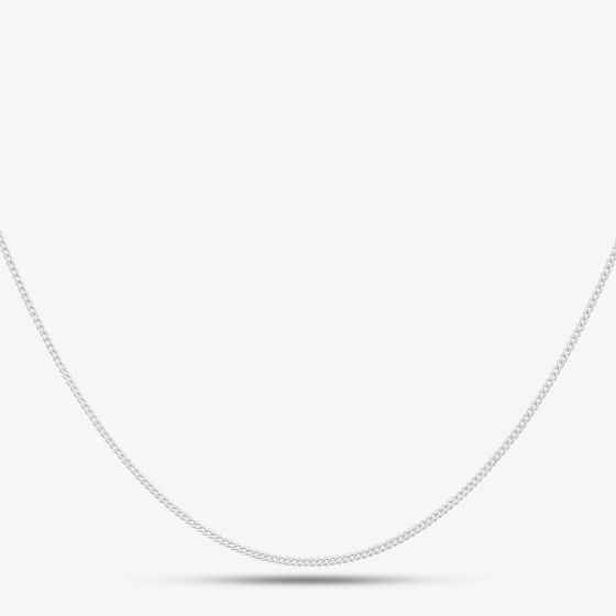 Sterling Silver Open Curb Chain Necklace 8.13.0033
