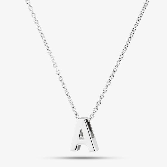 Sterling Silver A Initial Pendant CN2583AX11800R1