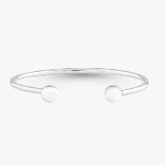 Sterling Silver Baby Torque Bangle 8.36.0390