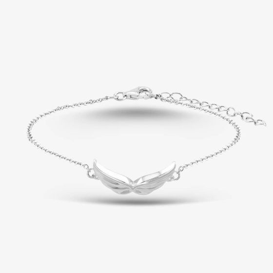 Sterling Silver Angel Wing Bracelet BRC0055A