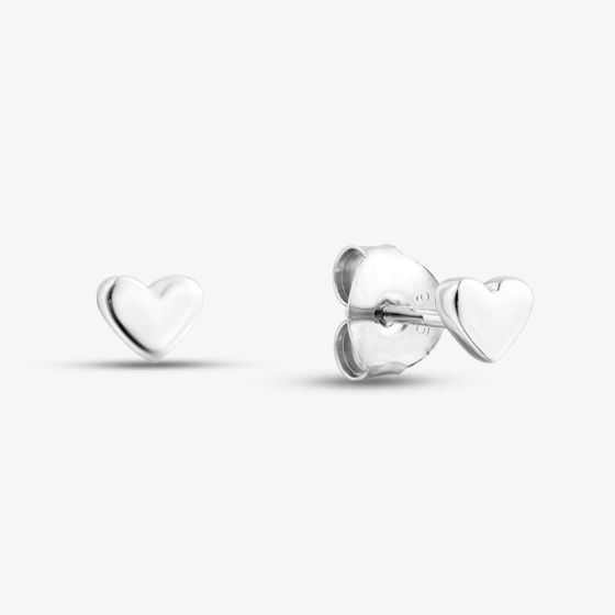 Sterling Silver Mini Heart Stud Earrings CEC3801XX0000R1