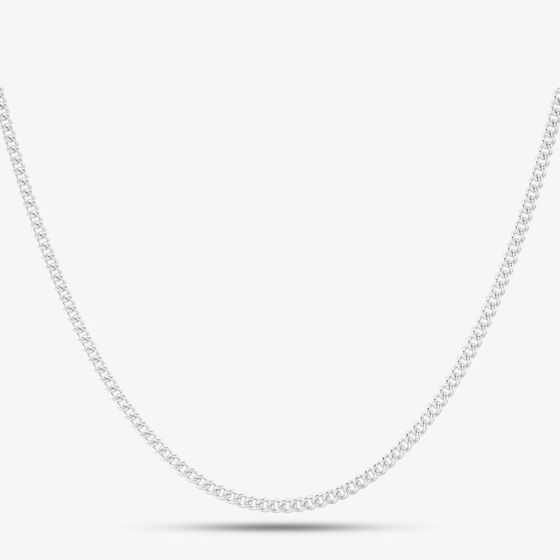 Silver 32inch Curb Chain GK-N2517