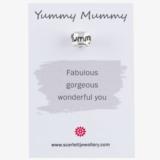 Scarlett Silver Yummy Mummy Mojo Charm Bead 7042