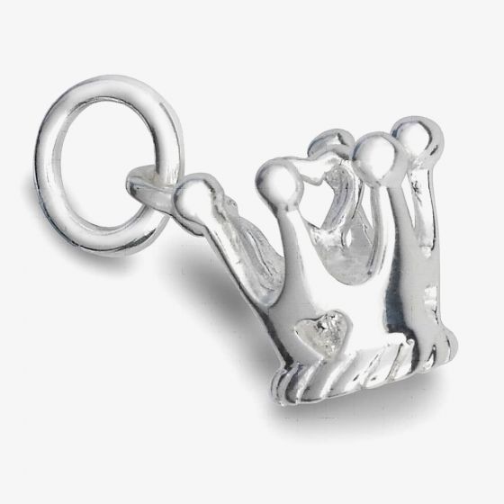 Scarlett Silver Crown Charm 5501