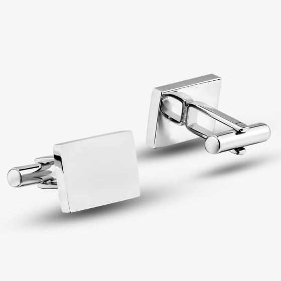 Stainless Steel Plain Rectangle Cufflinks OSC-071S