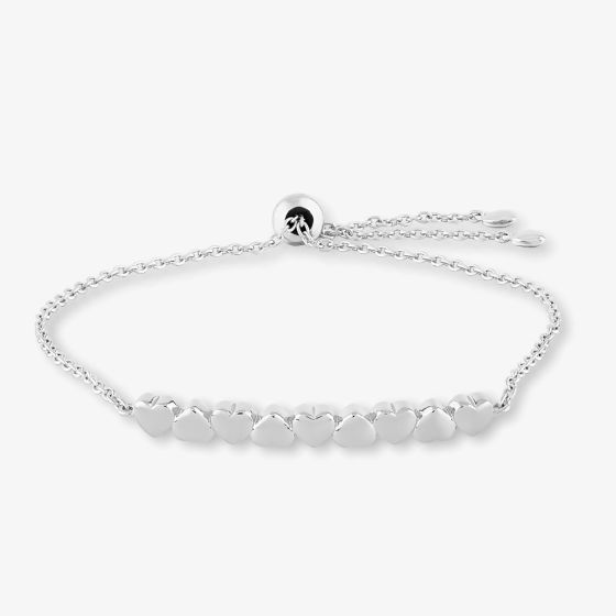 Rosa Lea Multi-Heart Bar Toggle Bracelet AM-THB033304
