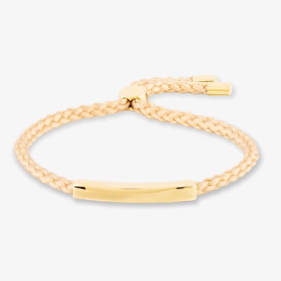 Rosa Lea Gold Cord Bar Toggle Bracelet AM-2THB033607