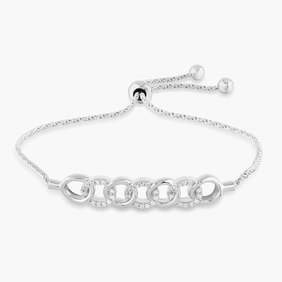 Rosa Lea Open Circle Toggle Bracelet AM-2THB034304