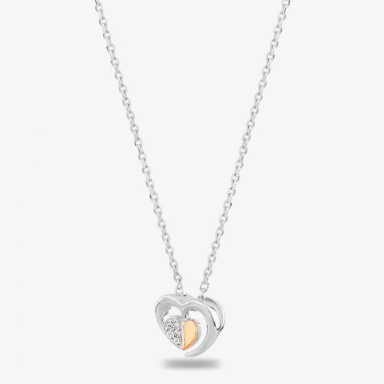 Rosa Lea Floating Heart Pendant BJ-P3247CRG0.5