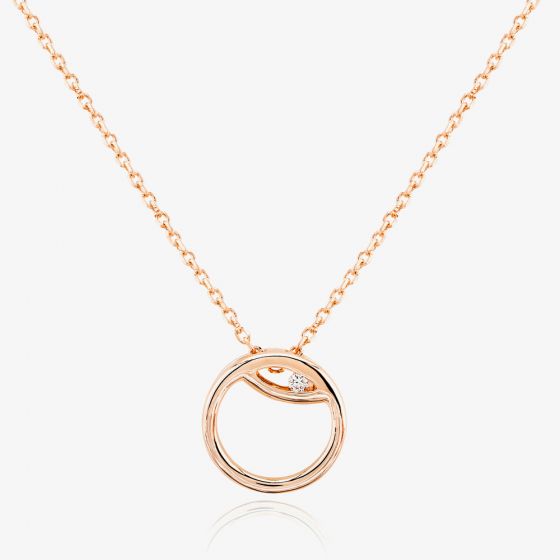 Rosa Lea Open Cradle Pendant BJ-P3269CRRG0.5