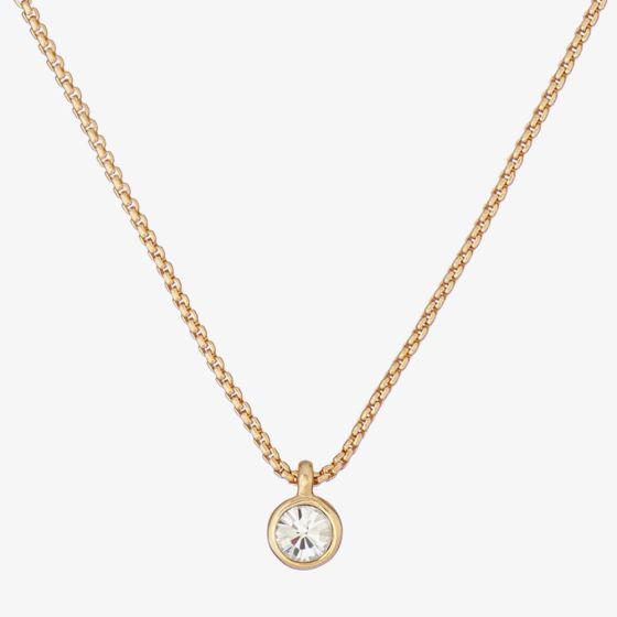 Ted Baker SININAA Gold Tone Mini Crystal Pendant TBJ3034-02-02