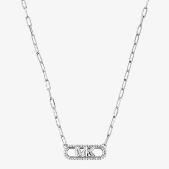Michael Kors Premium Kors MK Pave Logo Necklace MKC1655CZ040
