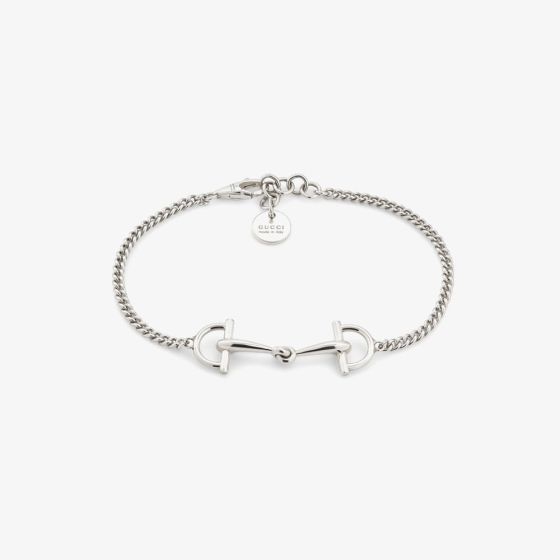 Gucci Staffa Sterling Silver Bracelet YBA875963001