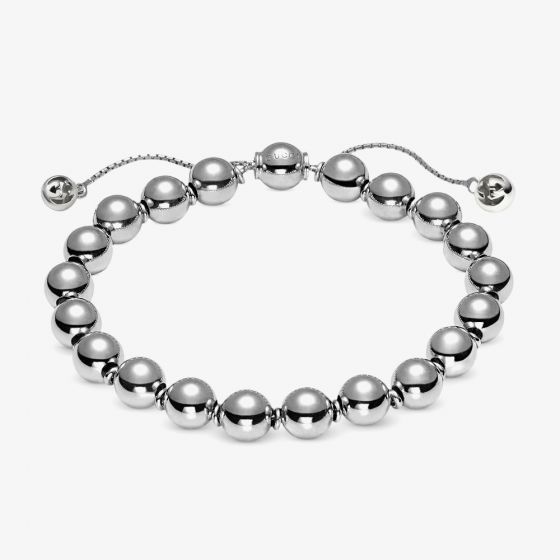 Gucci Boule Britt Silver Bead Bracelet YBA373678001