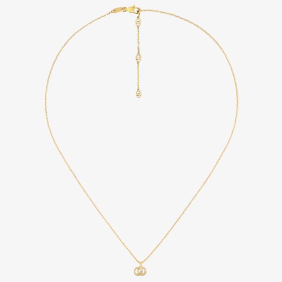 Gucci GG Running 18ct Yellow Gold Necklace YBB48163800100U