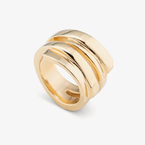 UNOde50 Maratua Multi-Row Ring ANI0639ORO00018 (P)