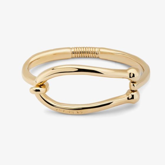 UNOde50 Teen Gold Plated Horseshoe Hook Bracelet PUL2417ORO0000M