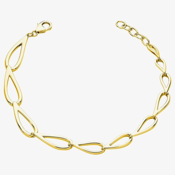 Lucy Quartermaine Gold Vermeil Petal Bracelet PB1G