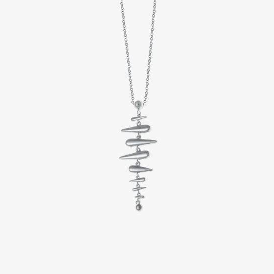 Lucy Quartermaine Sterling Silver Shard Pendant Necklace SHNL1
