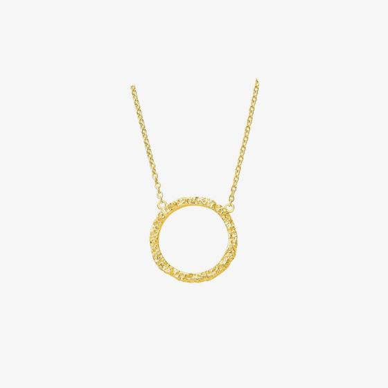 Lucy Quartermaine 18ct Gold Vermeil Hula Necklace HP1G