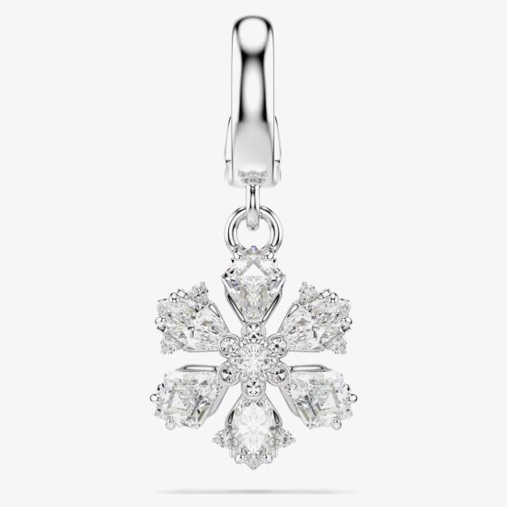 Swarovski Idyllia Rhodium Plated Snowflake Charm 5755513