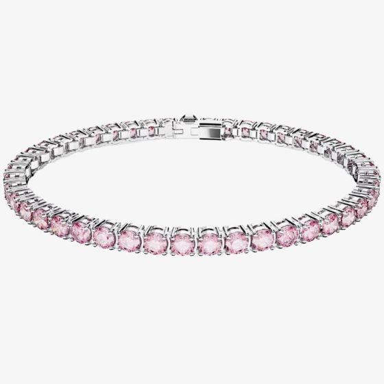 Swarovski Matrix Pink Tennis Bracelet 5648931 M