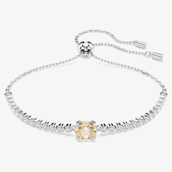 Swarovski Matrix Tennis Mixed Cut Rhodium Plated Bracelet 5690694
