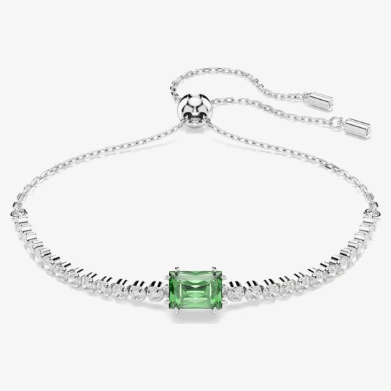 Swarovski Matrix Tennis Green Zirconia Crystal Bracelet 5693411
