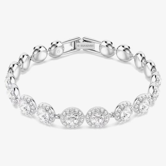 Swarovski Una Angelic Tennis Round Cut Crystals Bracelet 5682279