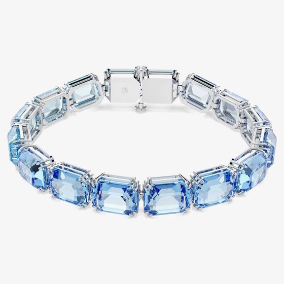 Swarovski Millenia Rhodium Plated Blue Gradient Bracelet 5694135