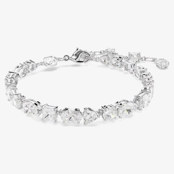 Swarovski Mesmera Rhodium Plated Mixed White Zirconia Bracelet 5731959