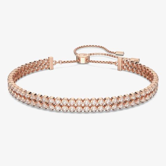 Swarovski Subtle Rose Gold Tone Crystal Bracelet 5224182