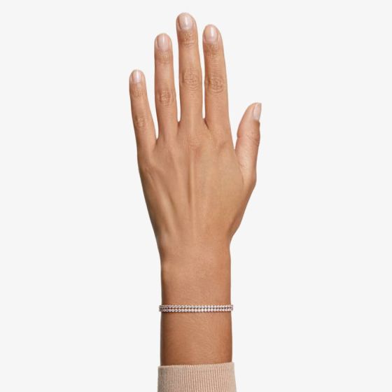 Swarovski 5224182 Subtle Rose Gold Tone Crystal Bracelet - thbaker.co.uk