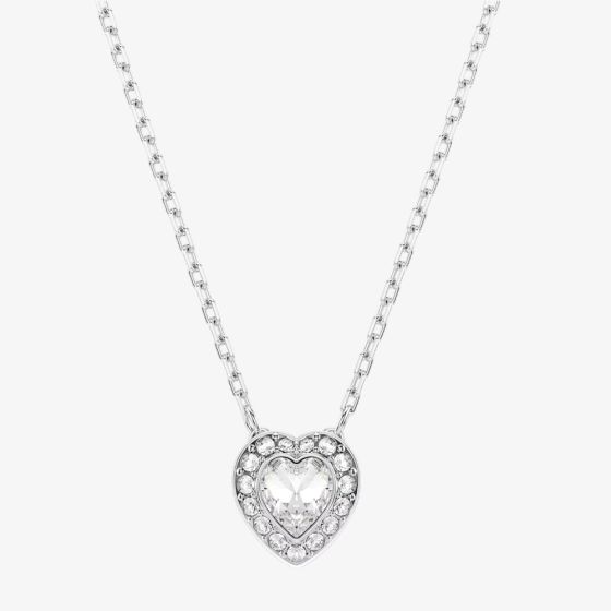 Ariana Grande X Swarovski Capsule White Crystal Heart Pendant Necklace 5720852