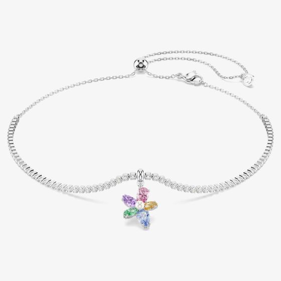 Swarovski Ariana Grande x Swarovski Crystal Flower Choker Necklace 5749189