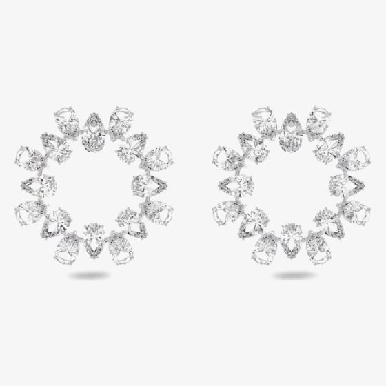 Swarovski Ladies Millenia Crystal Halo Stud Earrings 5601509