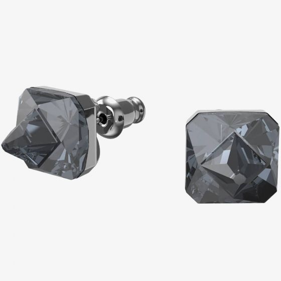 Swarovski Chroma Grey Crystal Stud Earrings 5613723