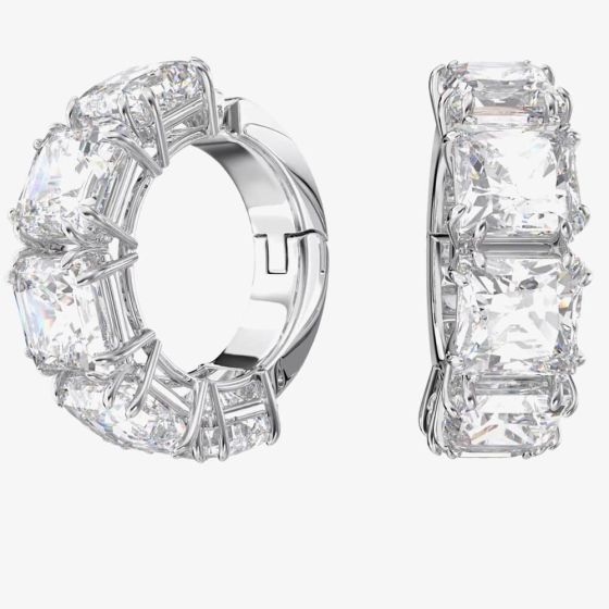 Swarovski Millenia Square Hoop Clip Earrings 5654557