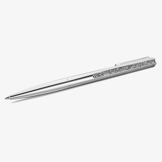 Swarovski Crystal Shimmer Silver Chrome Ballpoint Pen 5668056