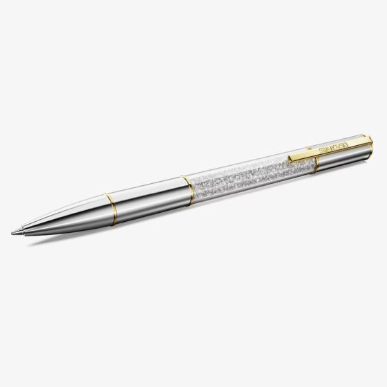 Swarovski Crystalline Lustre Silver Tone Ballpoint Pen 5688637